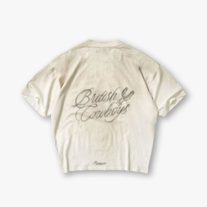 Polera Represent British Cowboys Washed Ecru