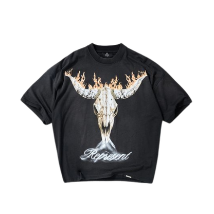 Polera Represent British Cowboys Stained Black
