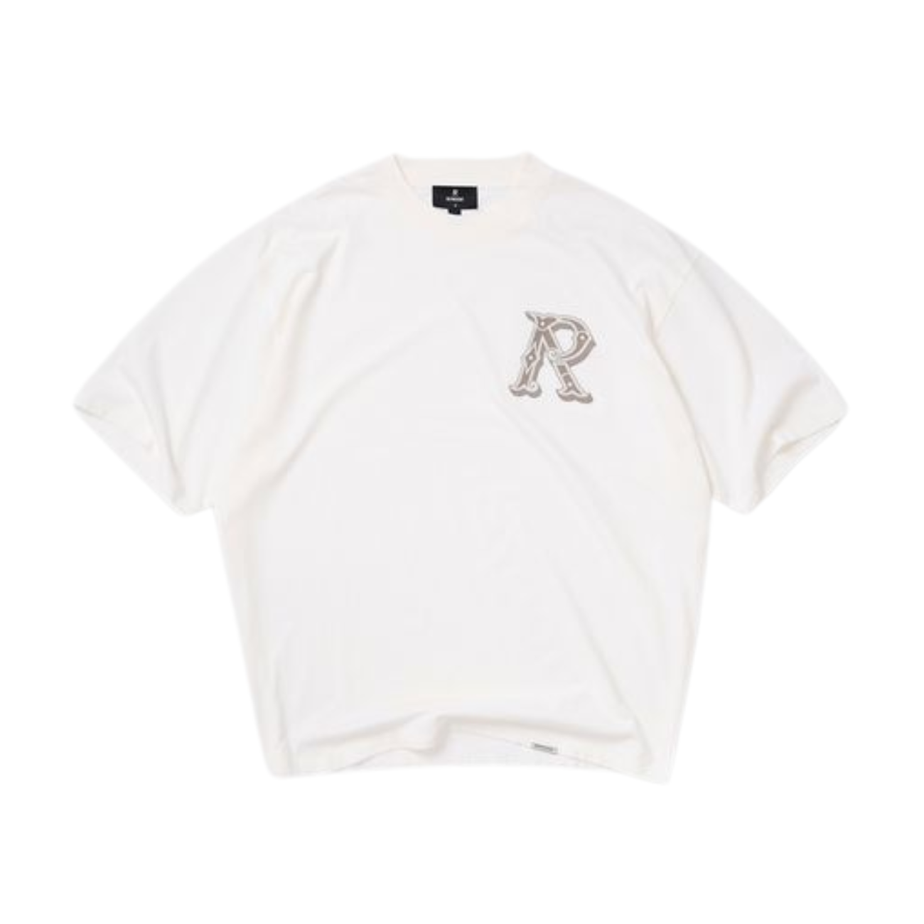 Polera Represent Western Initial Flat White
