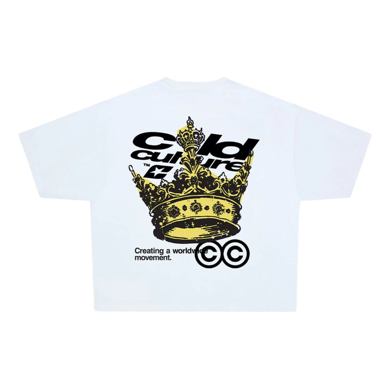 Polera Cold Culture The Crown White