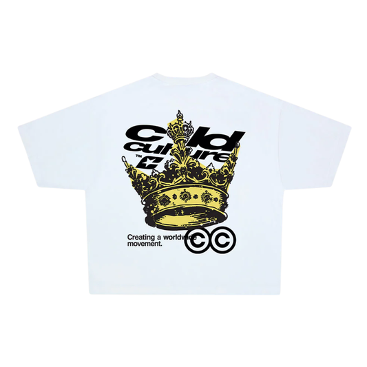 Polera Cold Culture The Crown White