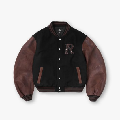 Chaqueta Represent Varsity Bomber Jet Black