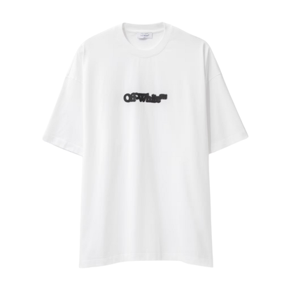 Polera Off-White Blurr Book Over White
