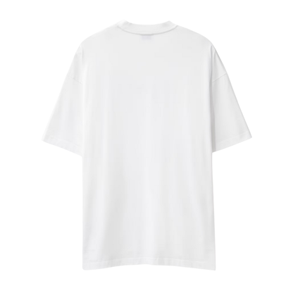 Polera Off-White Blurr Book Over White