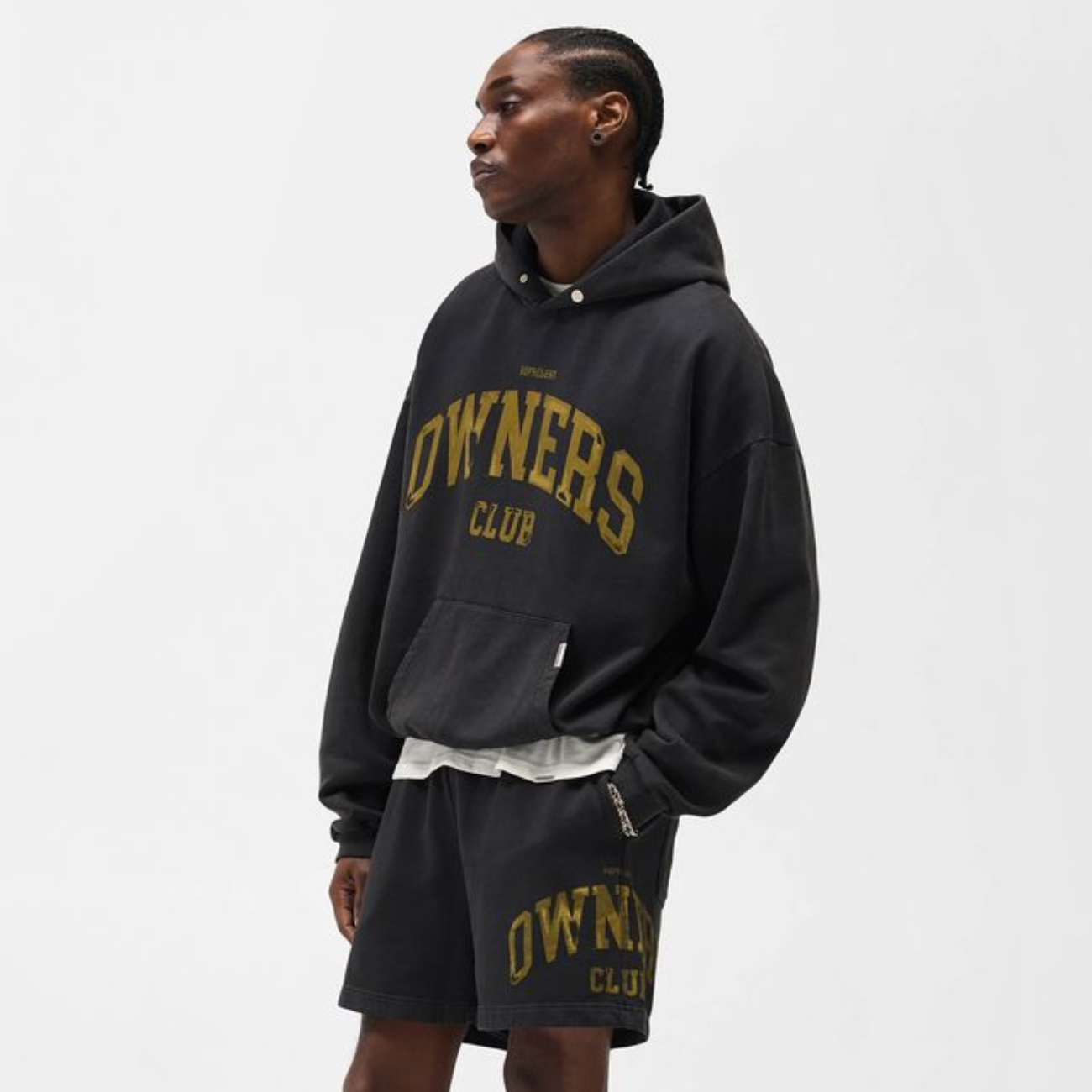 Poleron Represent Owners Club Faded Black