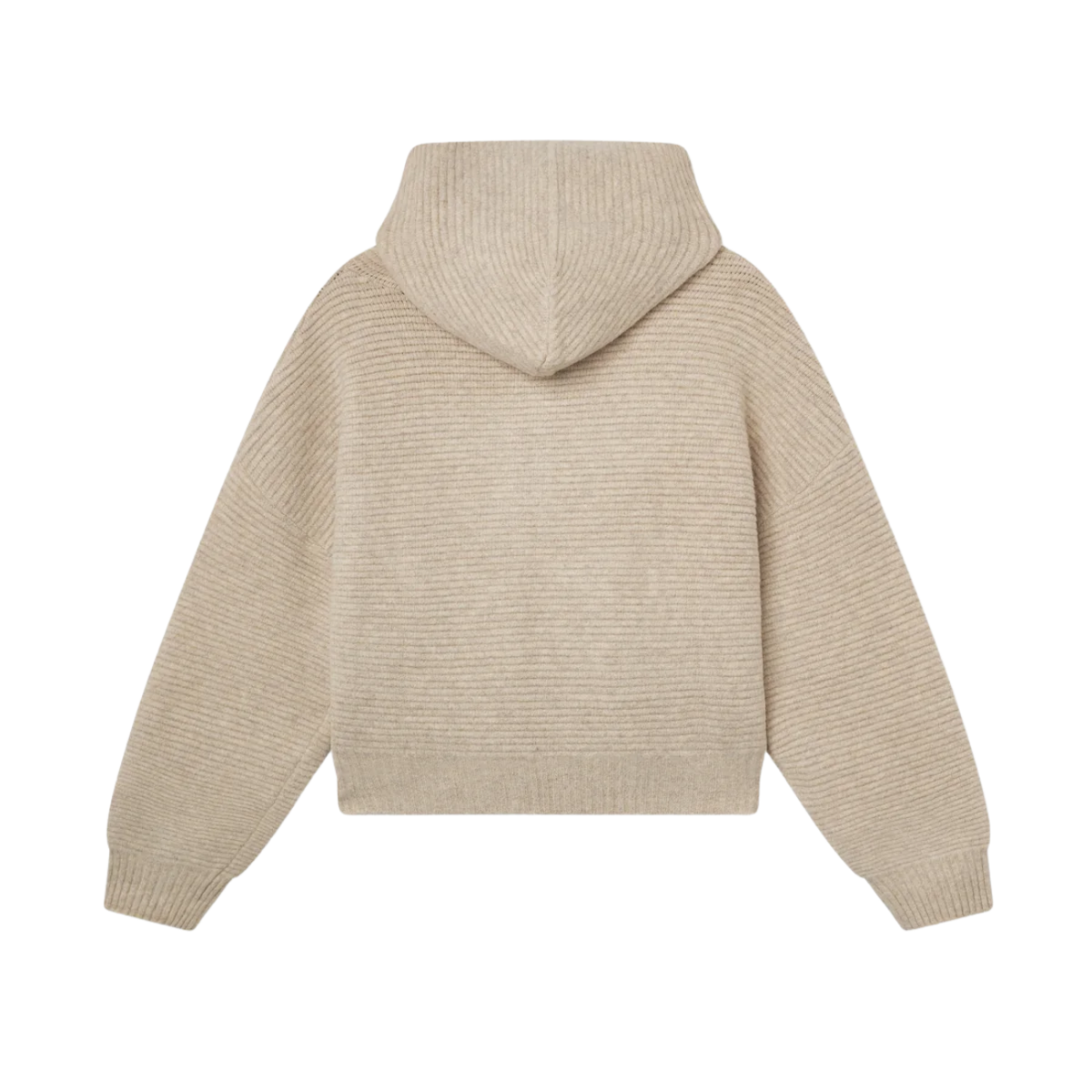 Sweater Scuffers Roots Ecru Knit Zipper