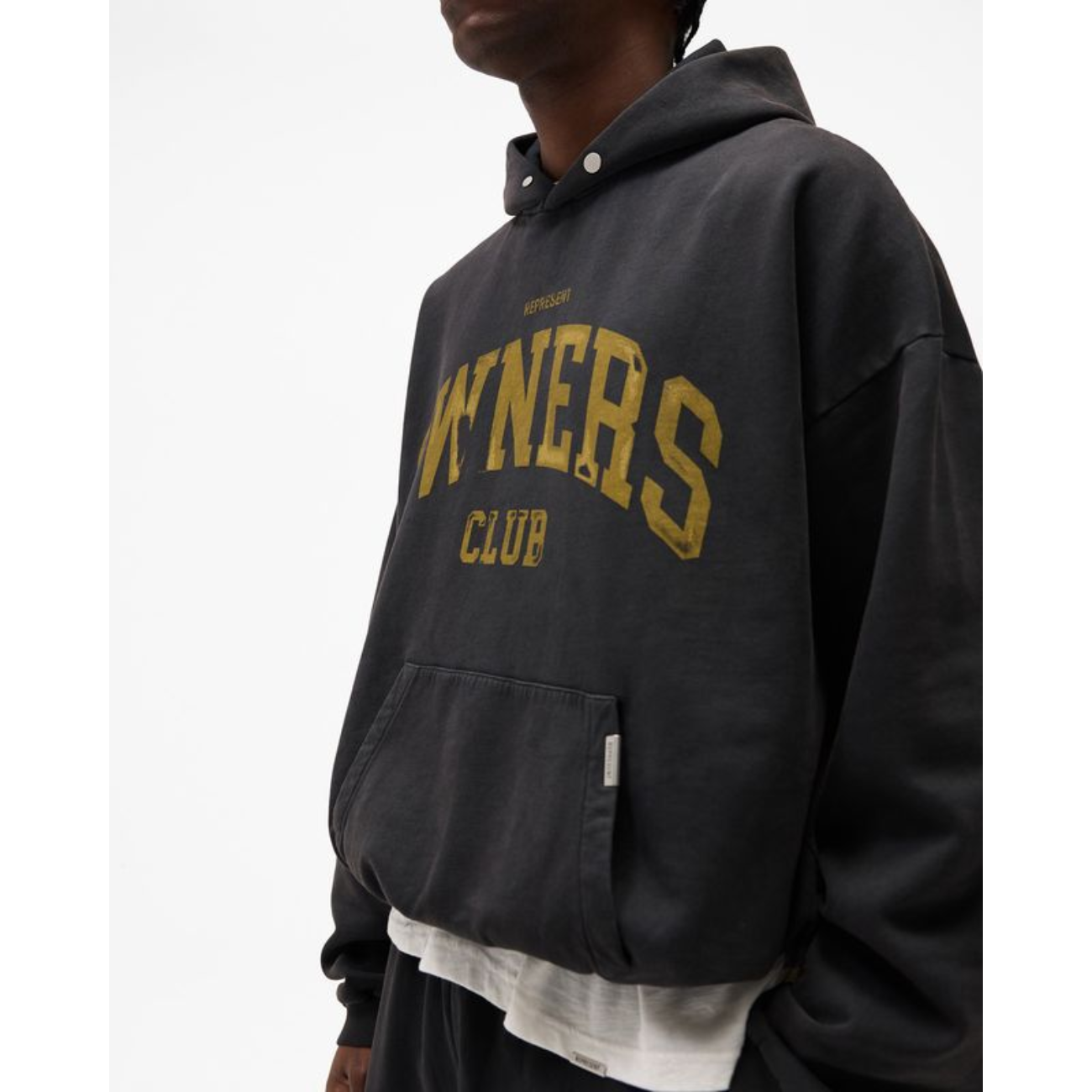 Poleron Represent Owners Club Faded Black