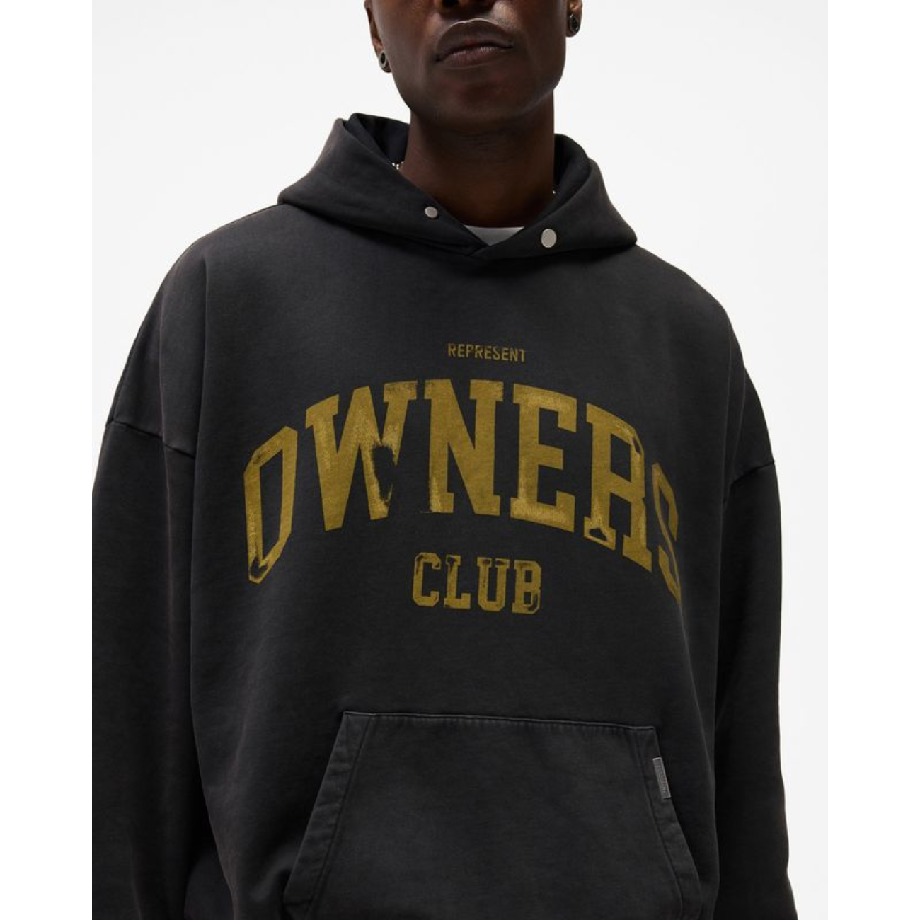 Poleron Represent Owners Club Faded Black