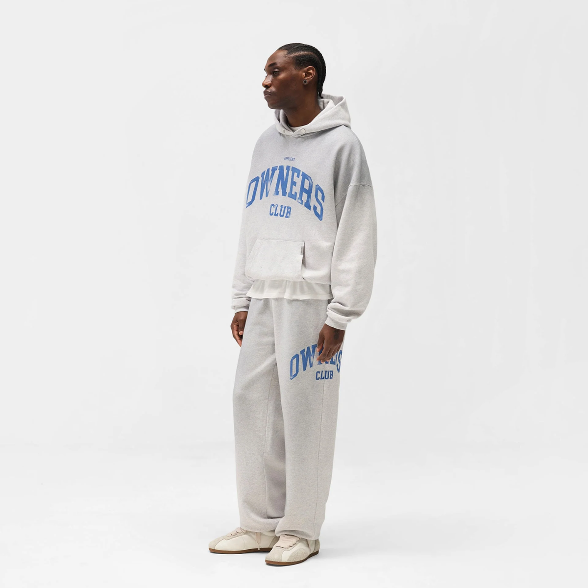 Poleron Represent Owners Club Ice Grey
