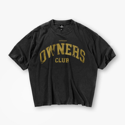Polera Represent Owners Club Faded Black