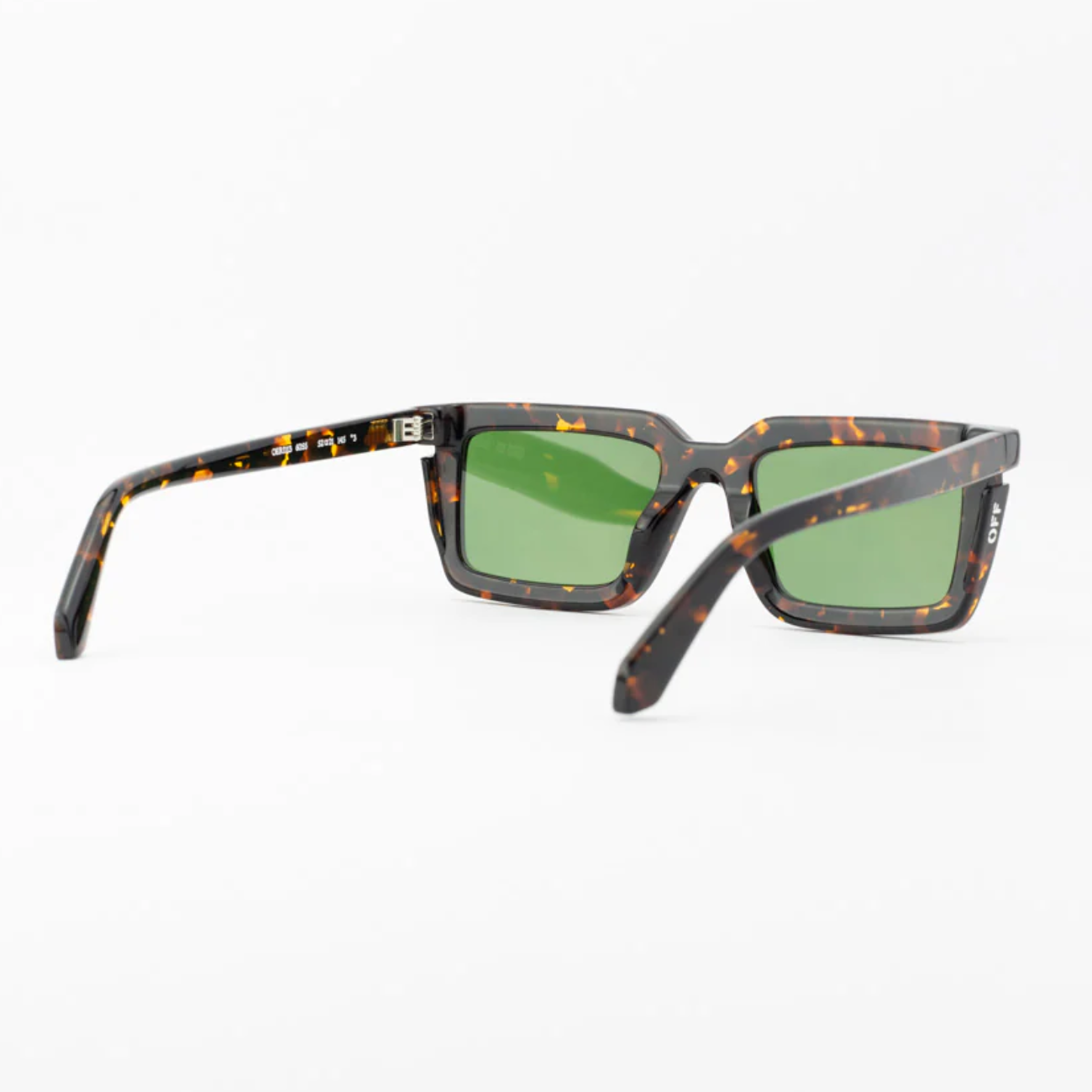 Lentes Off-White Tucson Havana Green