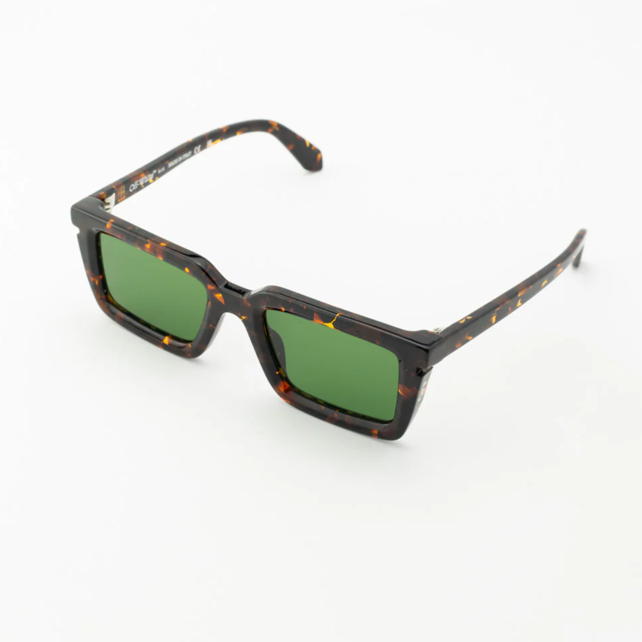 Lentes Off-White Tucson Havana Green