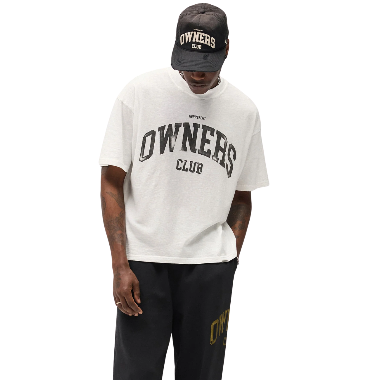 Polera Represent Owners Club Flat White