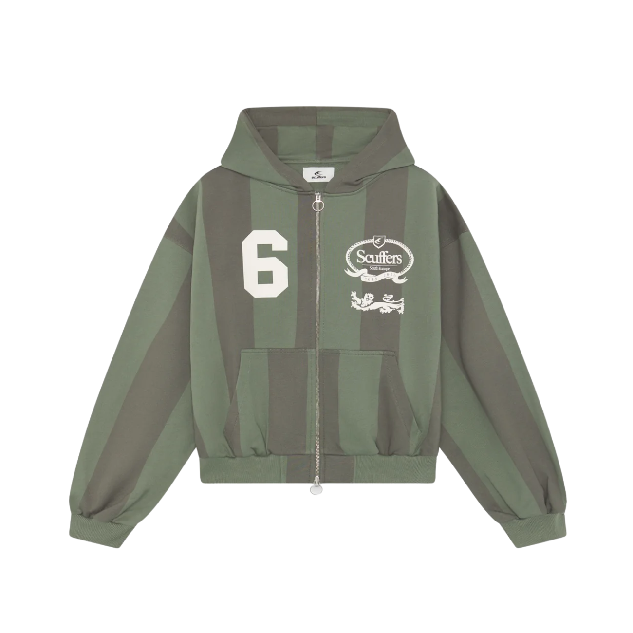 Poleron Scuffers Picadilly Green Zipper