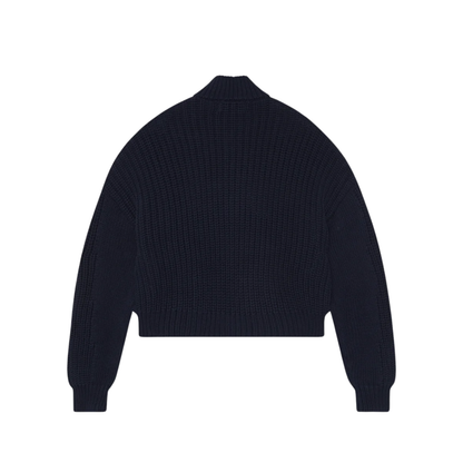 Sweater Scuffers SCFF Knit Zipper Blue