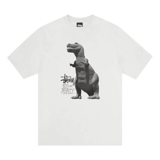 Polera Stussy Big & Meaty Pig Dyed Natural