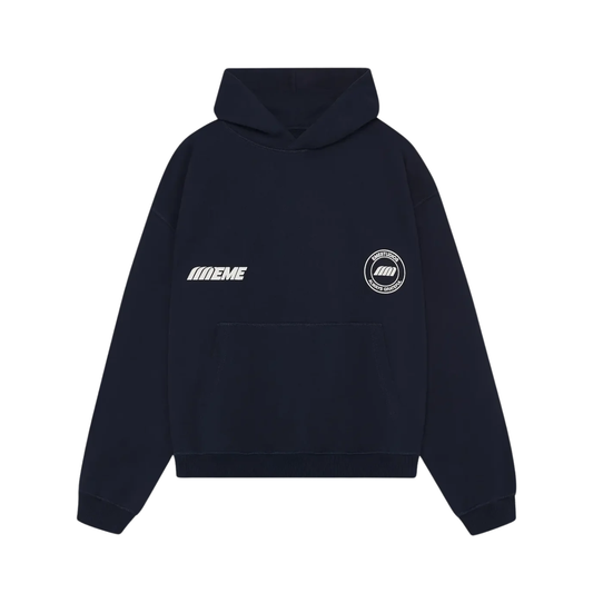 Poleron Eme Studios Peyas Navy Oversized