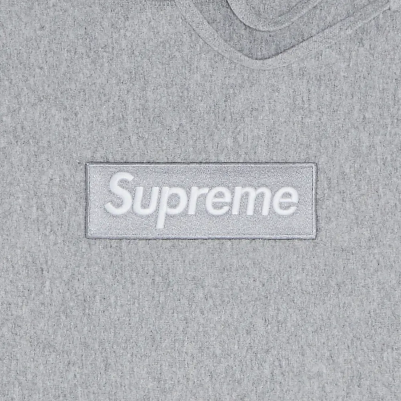 Poleron Supreme Box Logo Heather Grey FW24