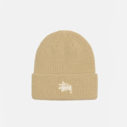 Beanie Stussy Basic Beach Sand