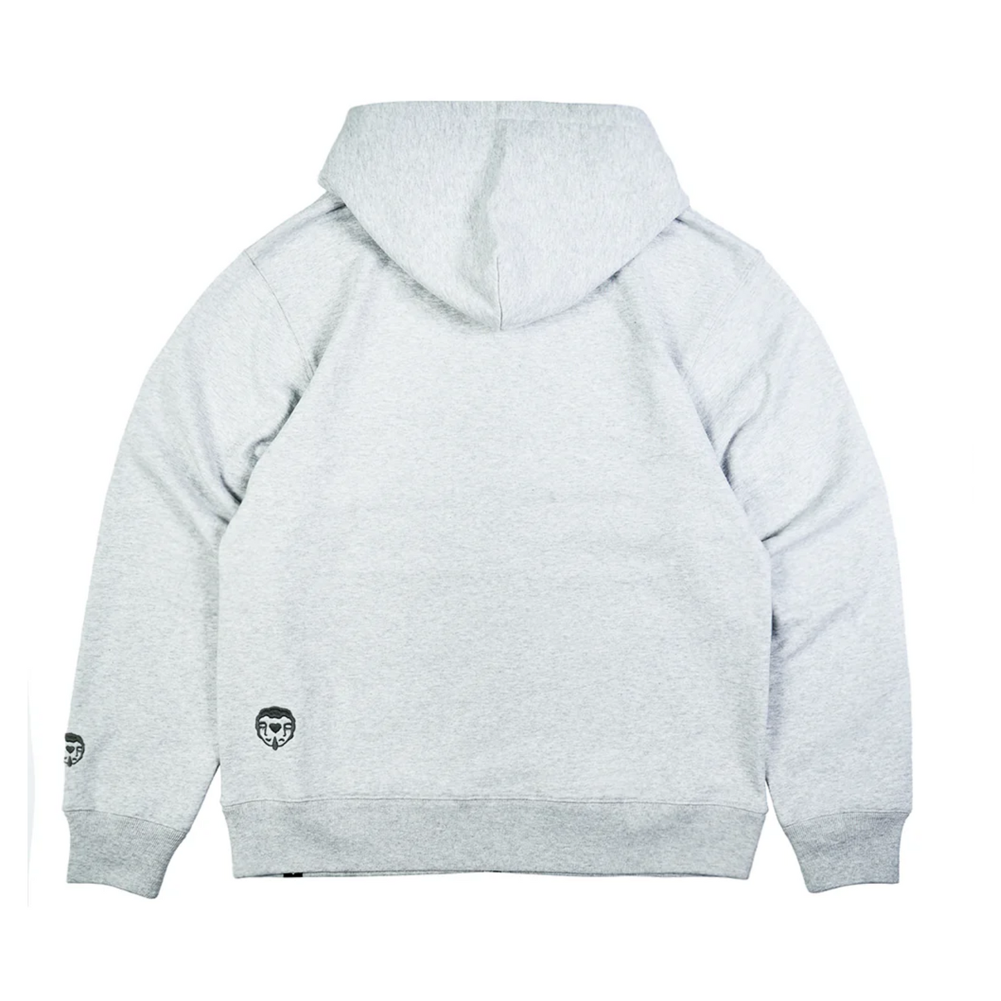 Polerón More amor FullZip Gris Melange