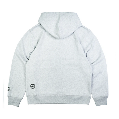 Polerón More amor FullZip Gris Melange