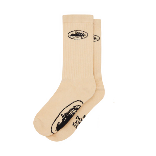 Calcetines Corteiz Alcatraz Cream