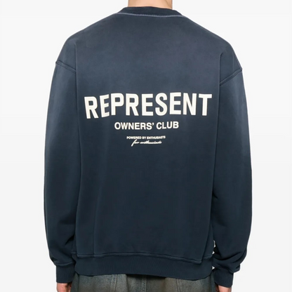 Crewneck Represent Owners Club Midnight Navy