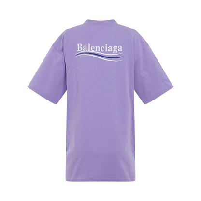 Polera Balenciaga Political Campaign Oversized