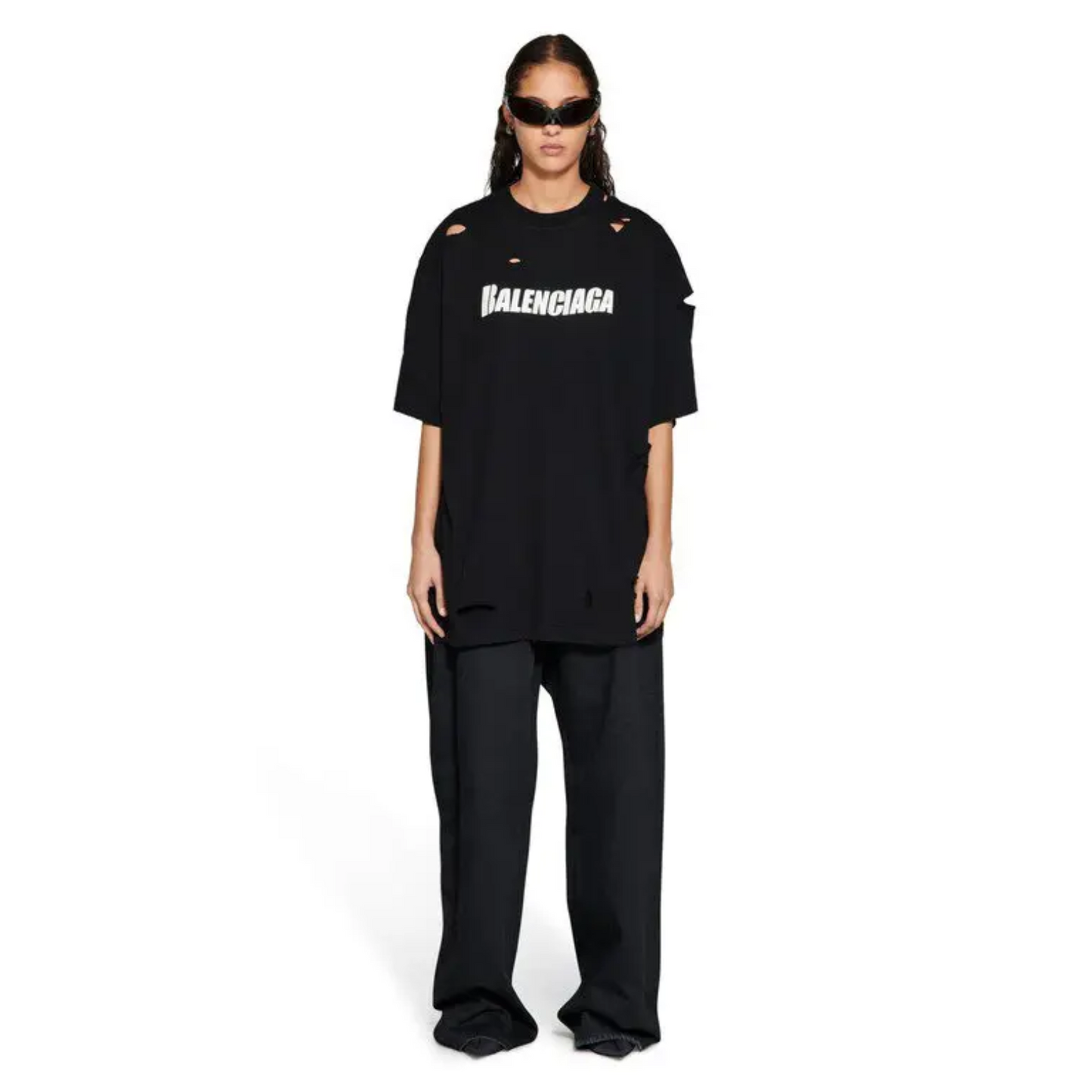 Polera Balenciaga Caps  Boxy Fit