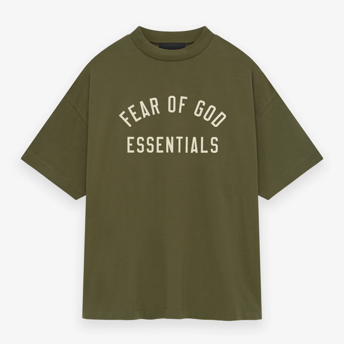 Polera Essentials Crewneck Military