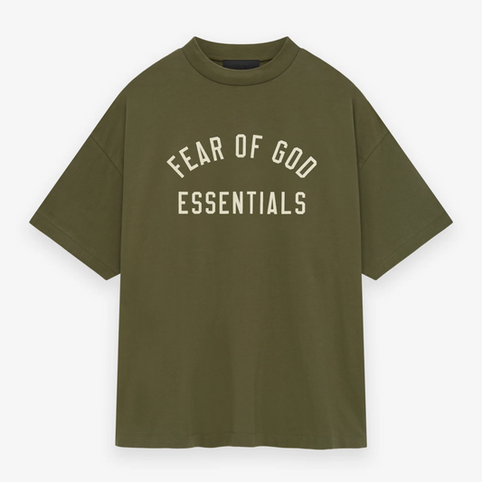 Polera Essentials Crewneck Military