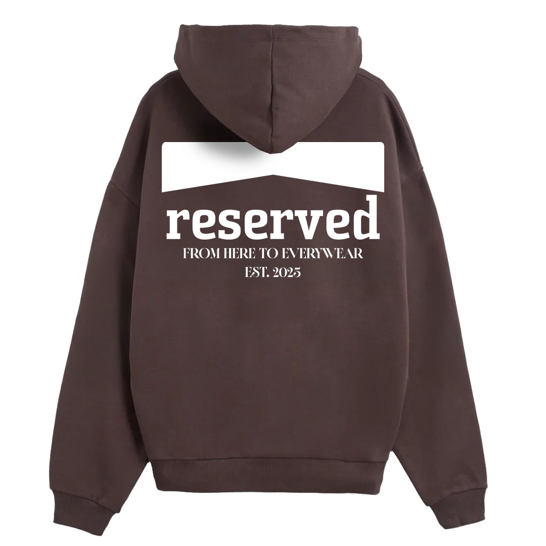 Poleron Reserved Typer French Terry Brown