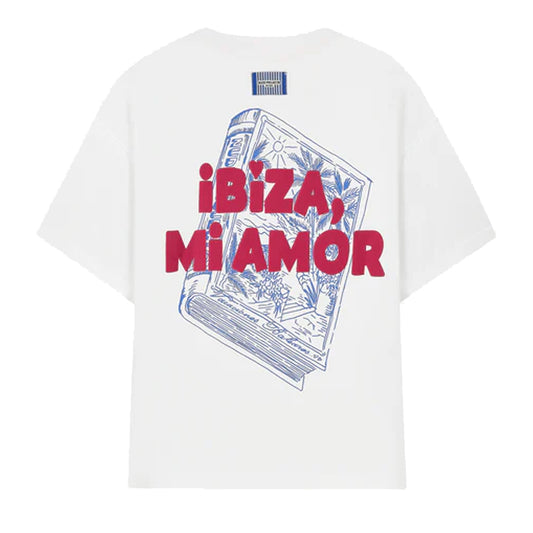 Polera Nude Mi Amor White