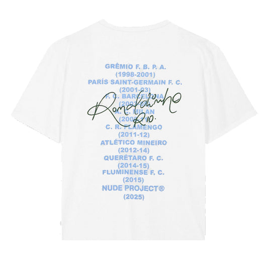 Polera Nude Project Palmares White