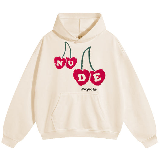 Poleron Nude Cerise Off White