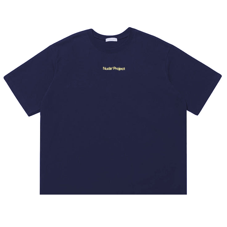 Polera Nude Cult Tee Washed Navy - XL