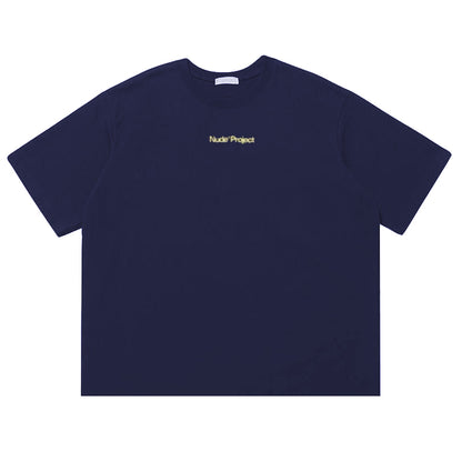 Polera Nude Cult Tee Washed Navy - XL