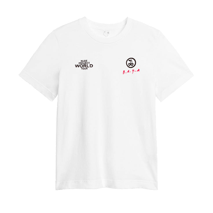 Polera Nude Tour White