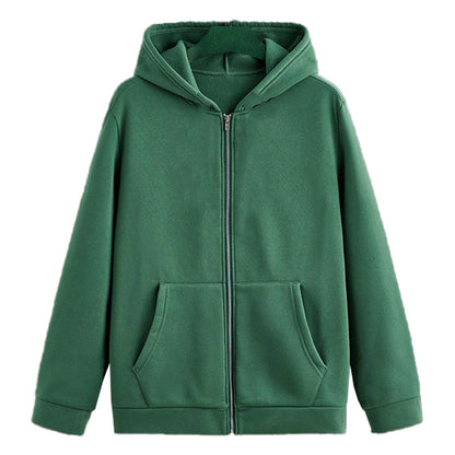 Poleron Nude Beast Zip-Up Green