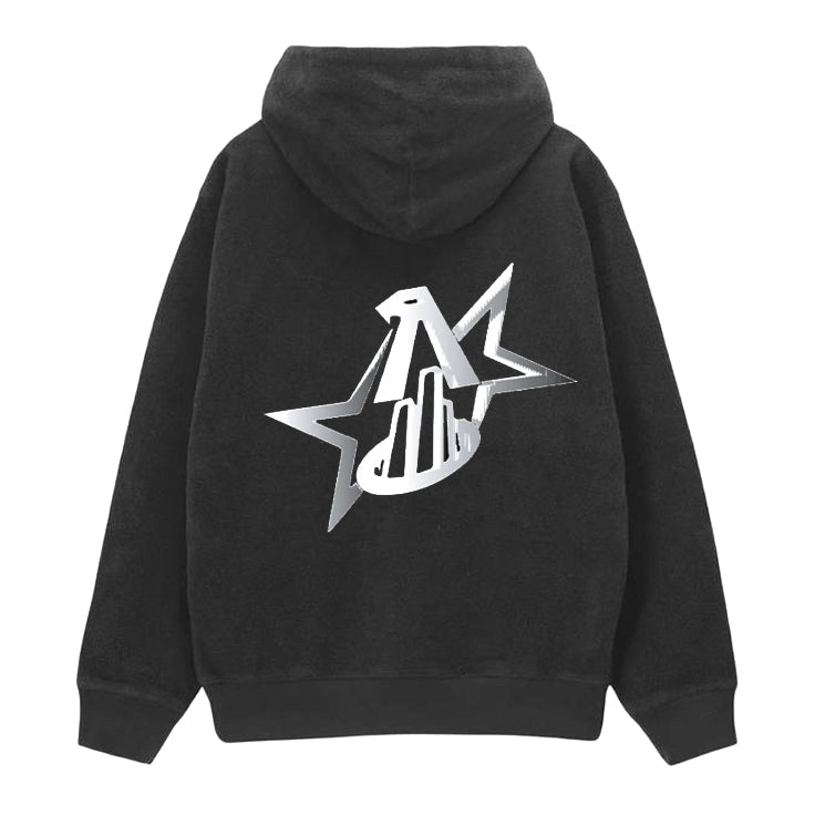 Poleron Goods.Pe Artificil Black Washed