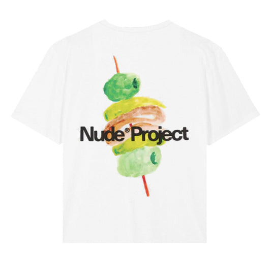 Polera Nude Gilda White