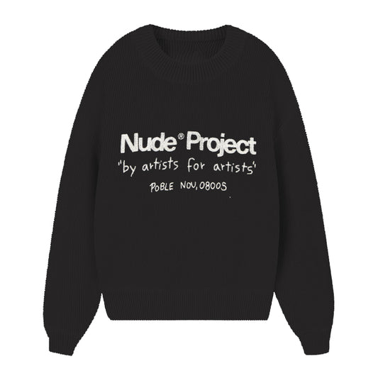 Sweater Nude Liqueza Knit Black