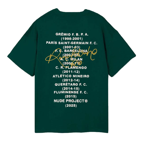 Polera Nude Project Palmares Forest Green