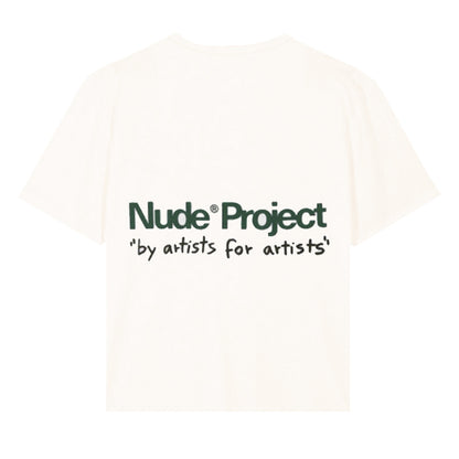 Polera Nude Cult Tee Washed Off-White