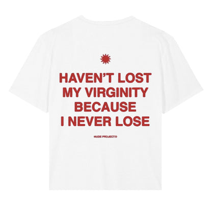 Polera Nude Virginity Tee White