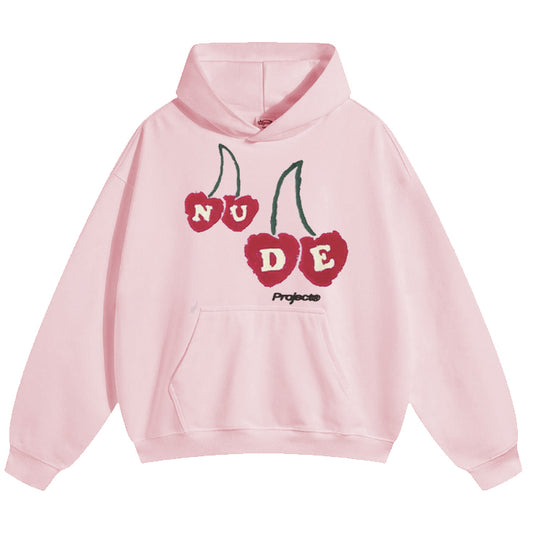 Poleron Nude Cerise Pink