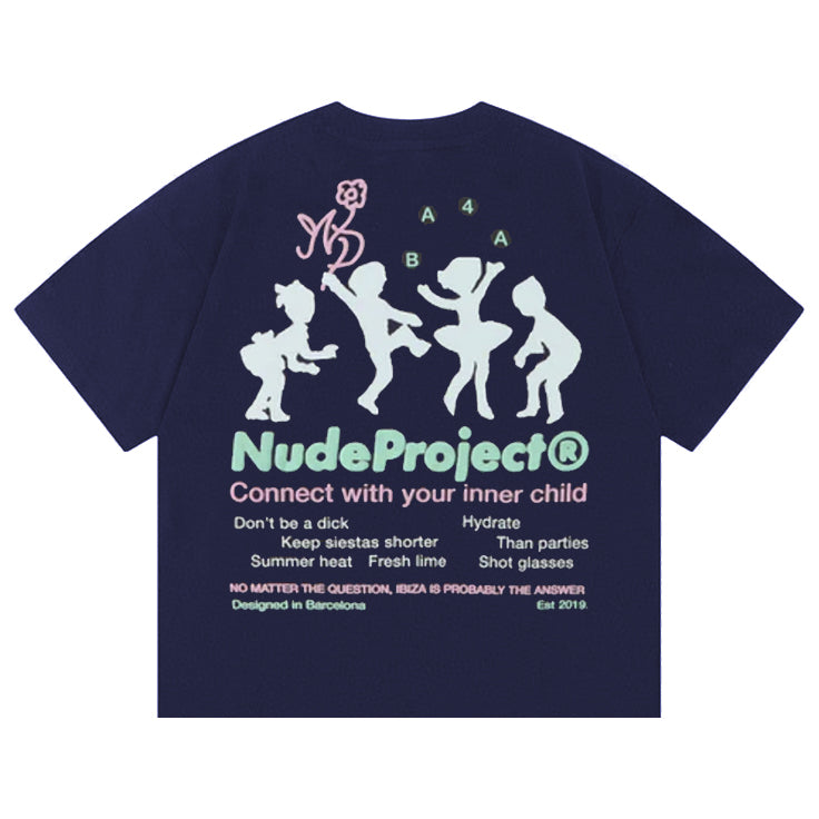Polera Nude Lil'Rebel Navy