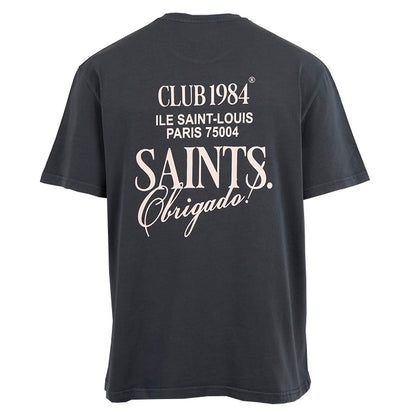 Polera Club 1984 Obrigado Washed Grey - M