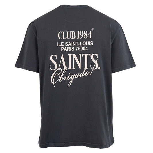 Polera Club 1984 Obrigado Washed Grey - M
