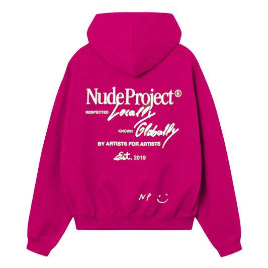 Poleron Nude Global Soon Zip-Up